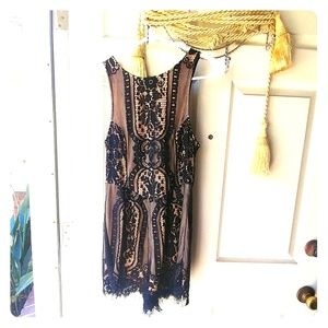 May & July black lace ROMPER